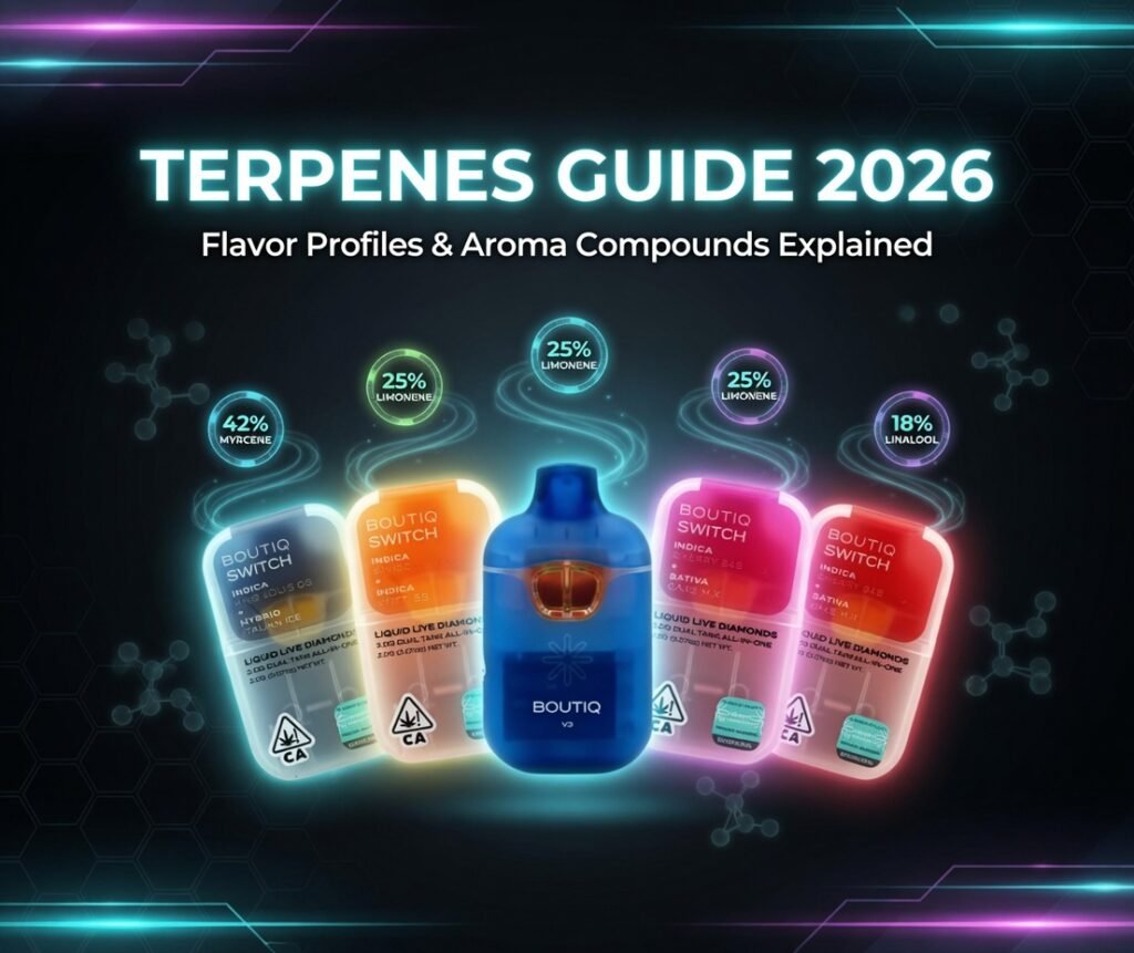 cannabis terpenes guide 2026 flavor profiles & aroma compounds