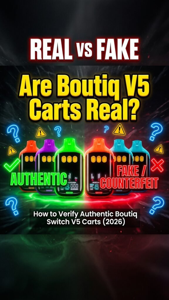 how to verify authentic boutiq switch v5 carts 2026